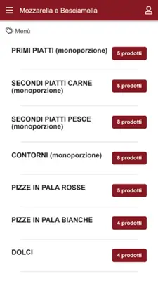 Mozzarella e Besciamella android App screenshot 1